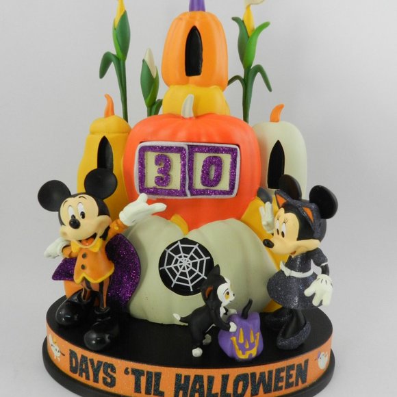 Disney Holiday Disney Mickey And Minnie Mouse Halloween Countdown